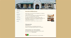 Desktop Screenshot of gasthaus-friedrich.gusti.at