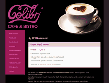 Tablet Screenshot of cafe-colibri.gusti.at